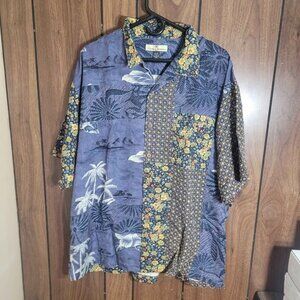Men's Tommy Bahama XL Silk Blend Shirt